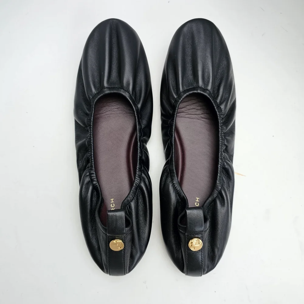 Tory Burch Leather Ballet Flats